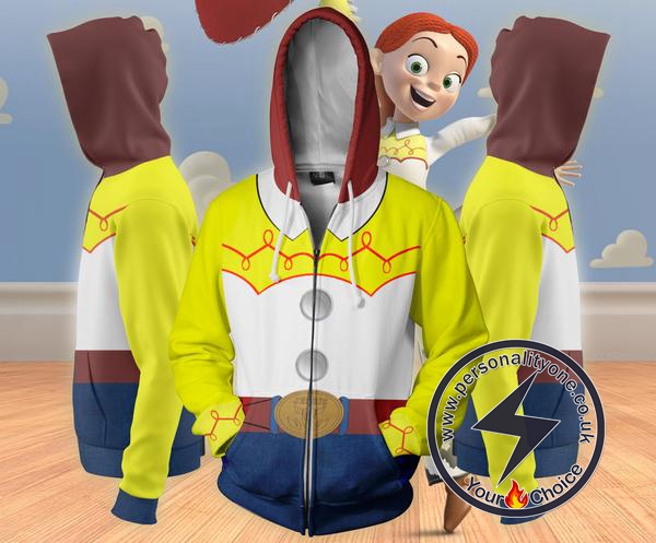 Toy Story Jessie Zip Up Hoodie Jacket